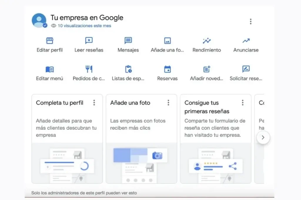 Configurar Google My Business